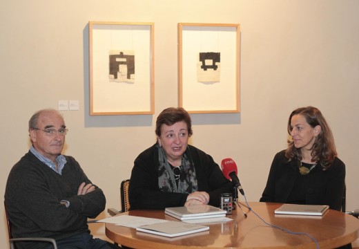 O Concello inaugura ‘Preguntas’, de Eduardo Chillida, cuxa obra se expón por primeira vez na Coruña
